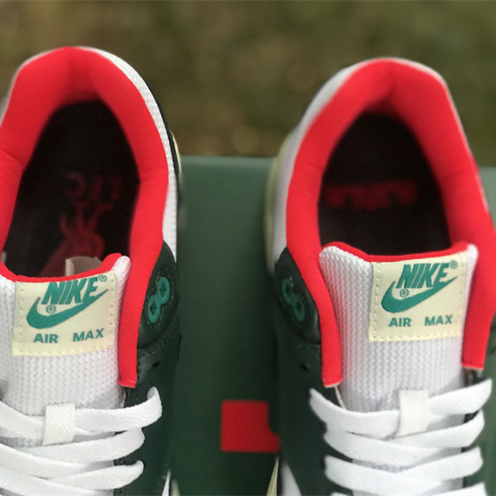 LeBron x Nike Air Max 1 “Liverpool” Sneaker           FB8914-100 - DopestKickz