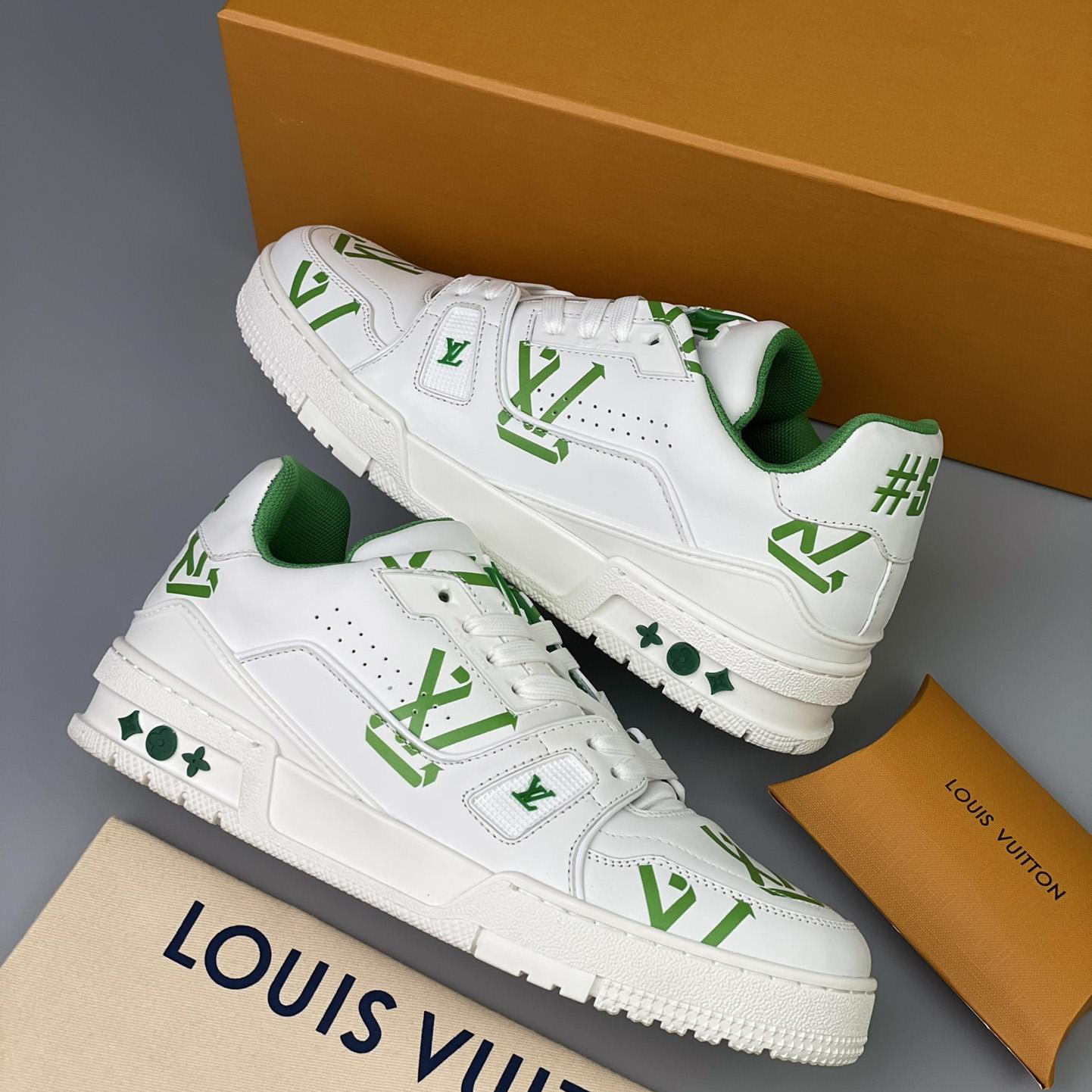Louis Vuitton LV Trainer Sneaker       1AAGXF - DopestKickz