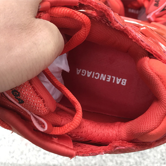Balenciaga Runner Sneaker In Red - DopestKickz