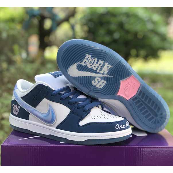 Born x Raised x Nike SB Dunk Low Sneaker    FN7819-400 - DopestKickz
