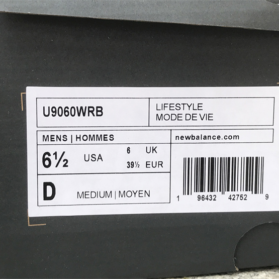 New Balance 9060 Sneakers   U9060WRB - DopestKickz