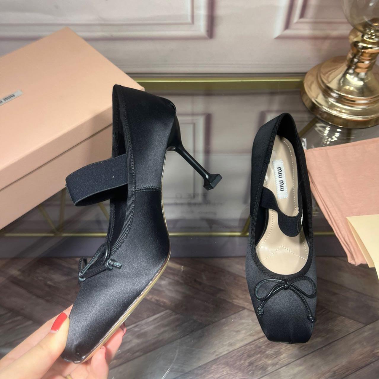 Miu Miu Satin Pumps - DopestKickz