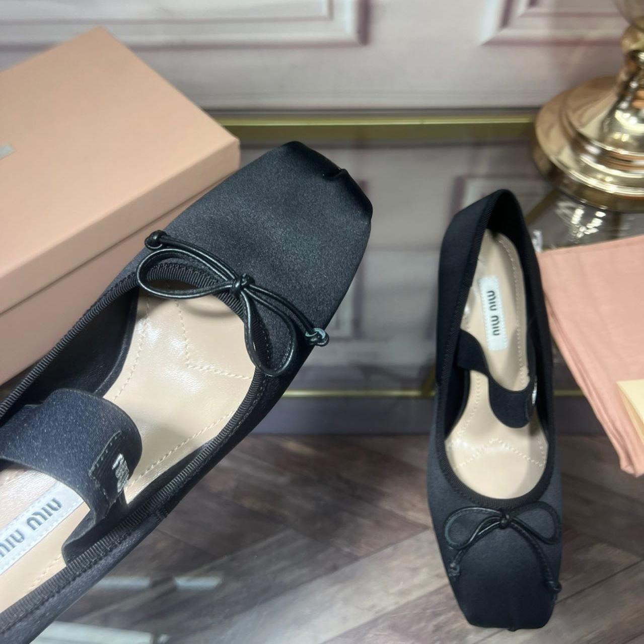 Miu Miu Satin Pumps - DopestKickz