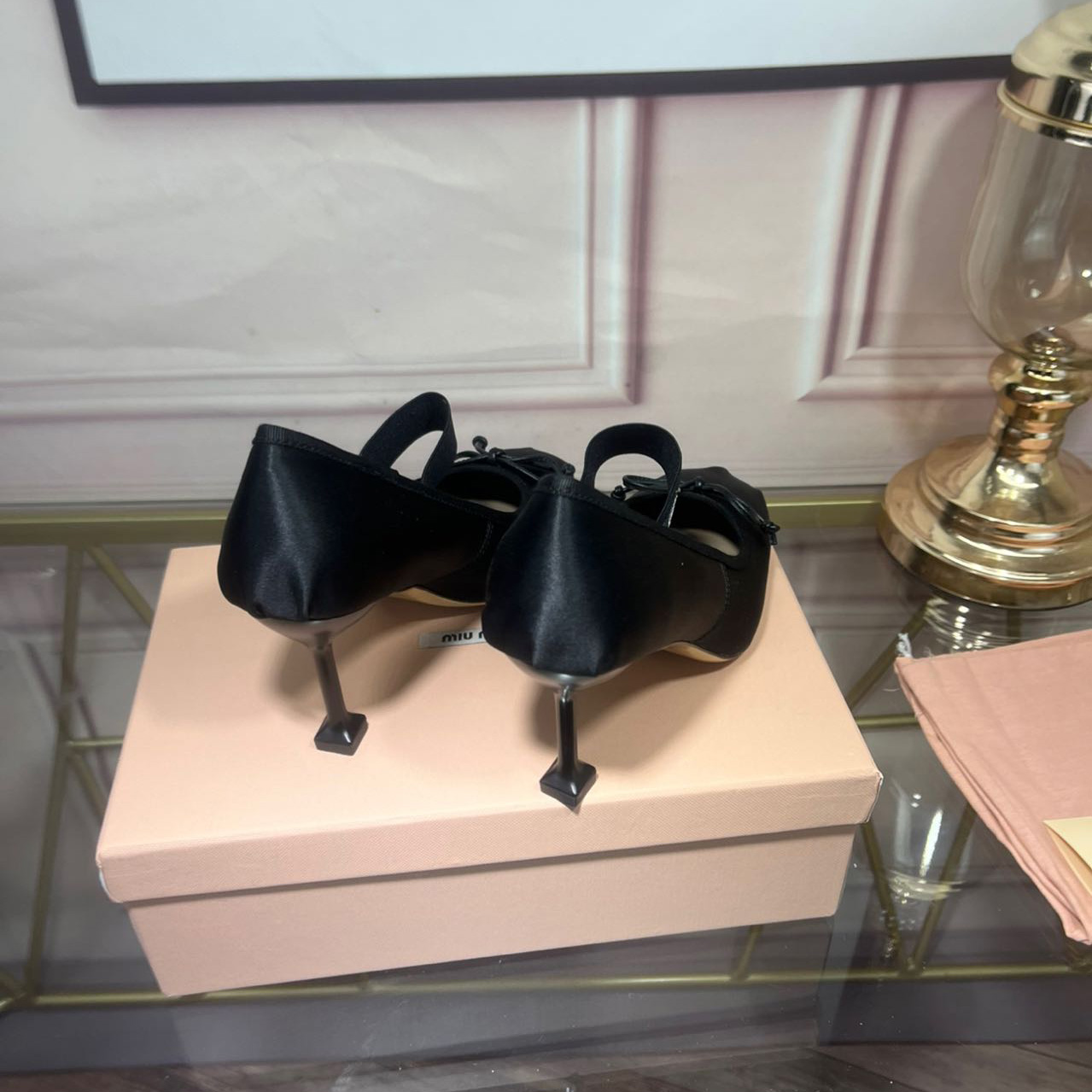Miu Miu Satin Pumps - DopestKickz