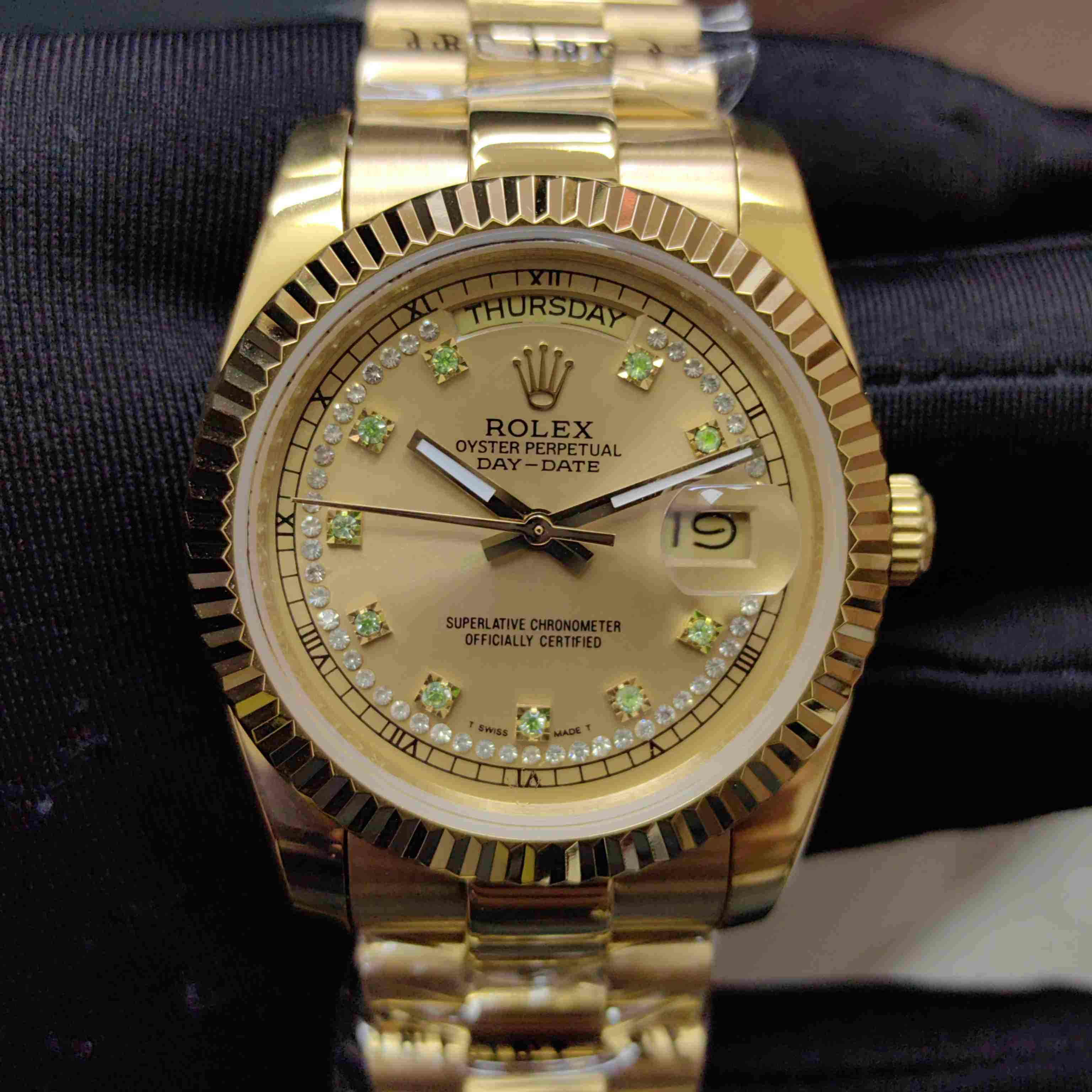 Rolex Day-Date Watch - DopestKickz