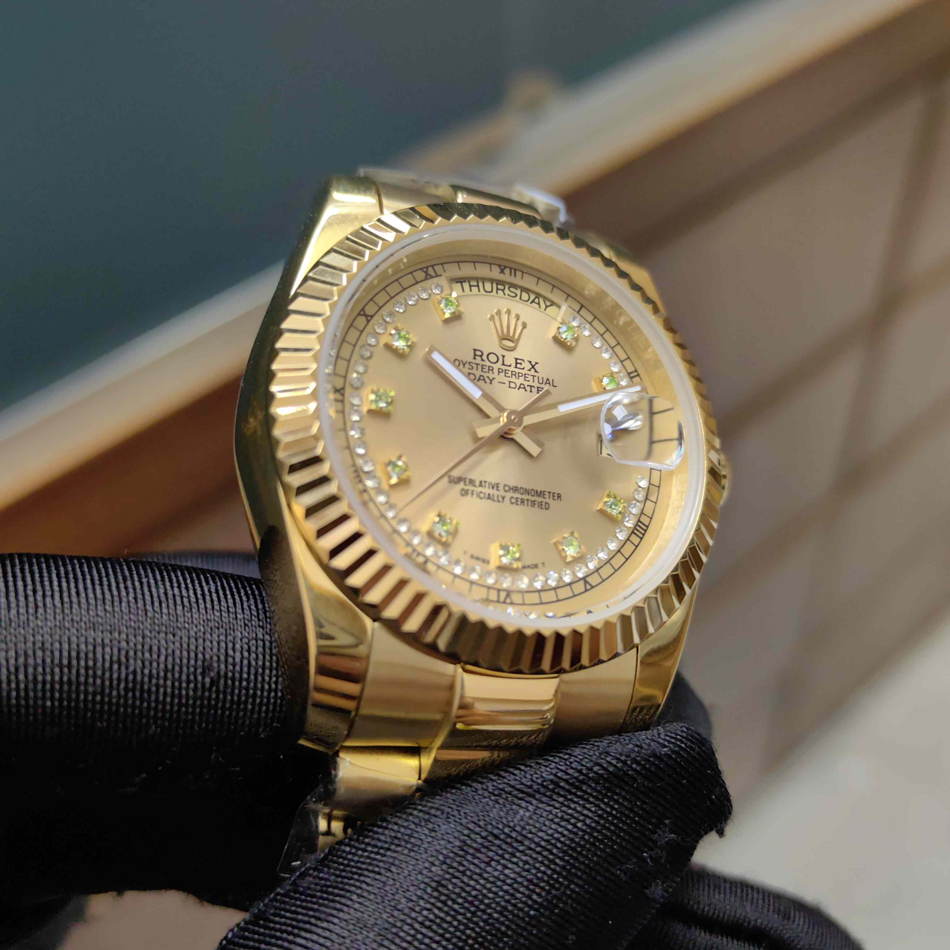 Rolex Day-Date Watch - DopestKickz