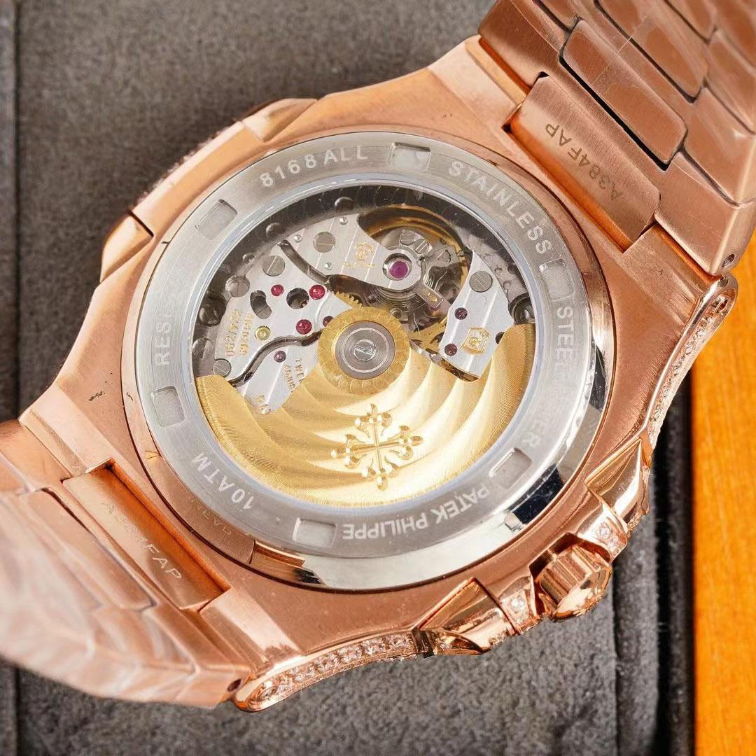 Patek Philipps Aquanaut Diamond Watch - DopestKickz