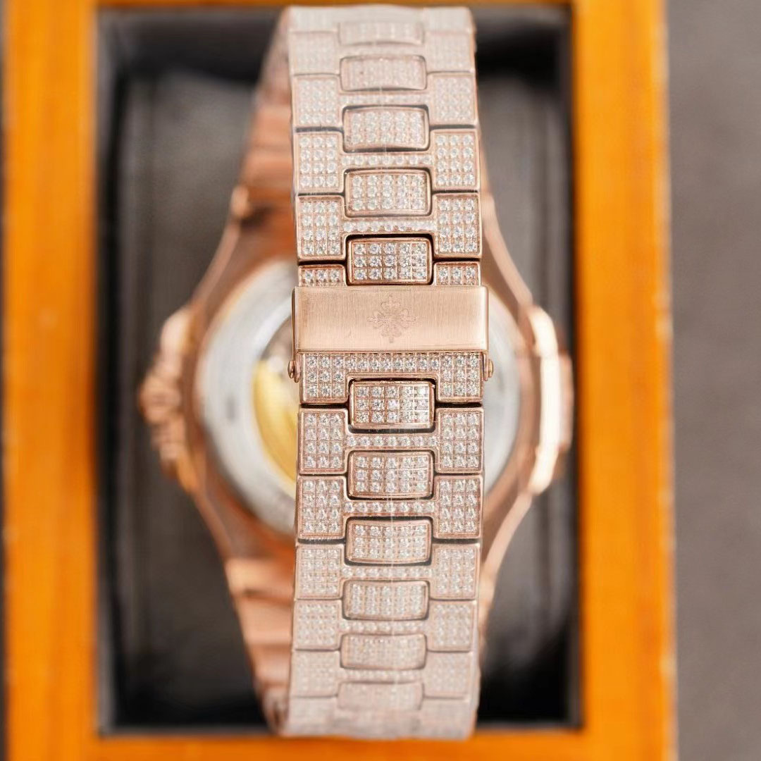 Patek Philipps Aquanaut Diamond Watch - DopestKickz