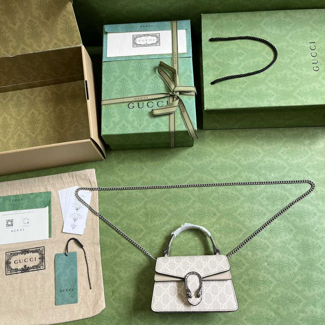 Gucci Dionysus Mini Top Handle Bag (18x 12x 6cm)  - DopestKickz