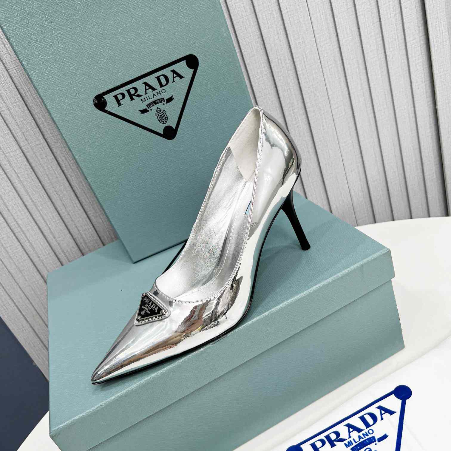 Prada Patent Leather Pumps - DopestKickz