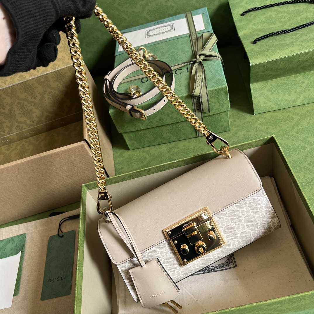 Gucci Padlock Mini Shoulder Bag(22x 11.5x 7.5cm) - DopestKickz