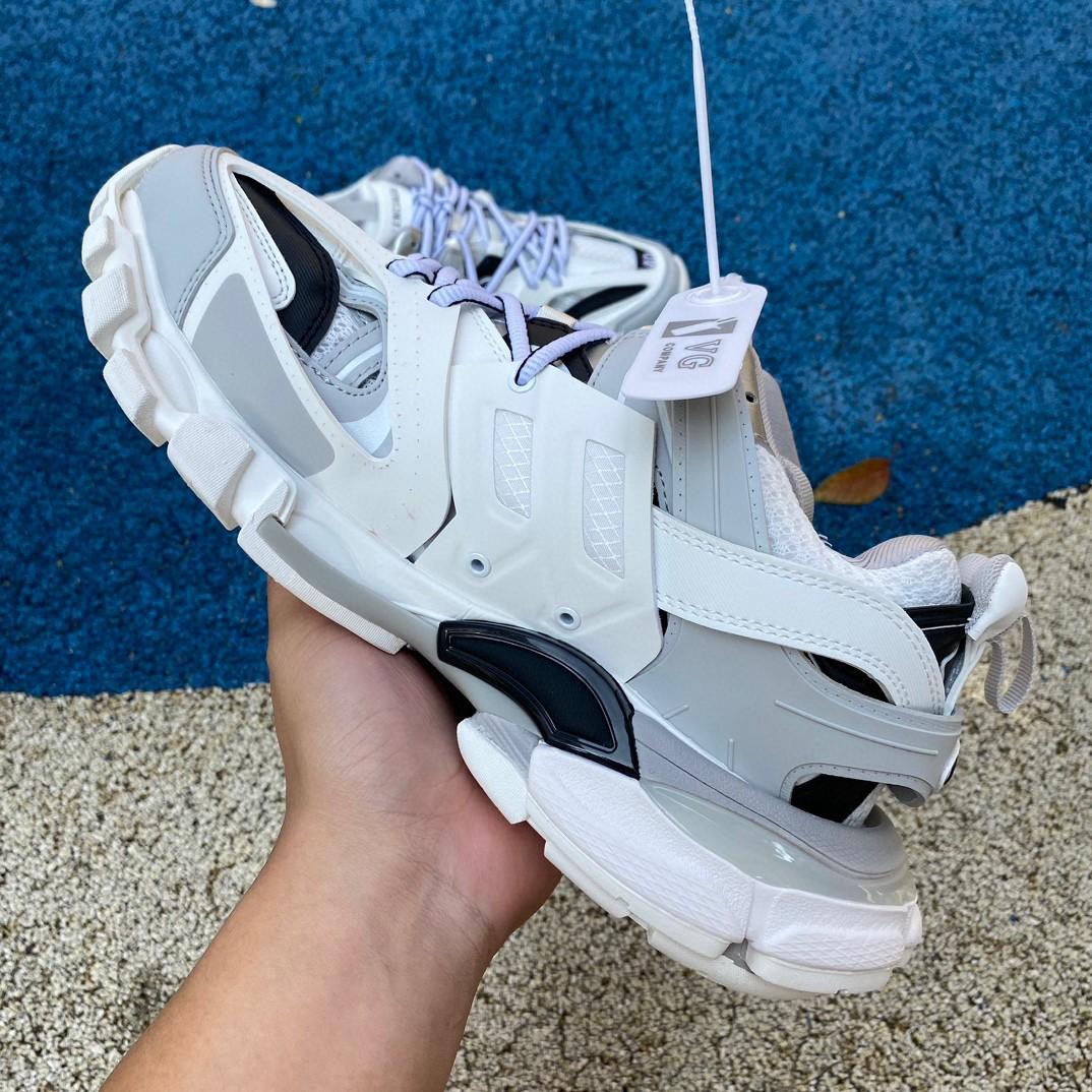 Balenciaga Track Sneaker LED In White - DopestKickz