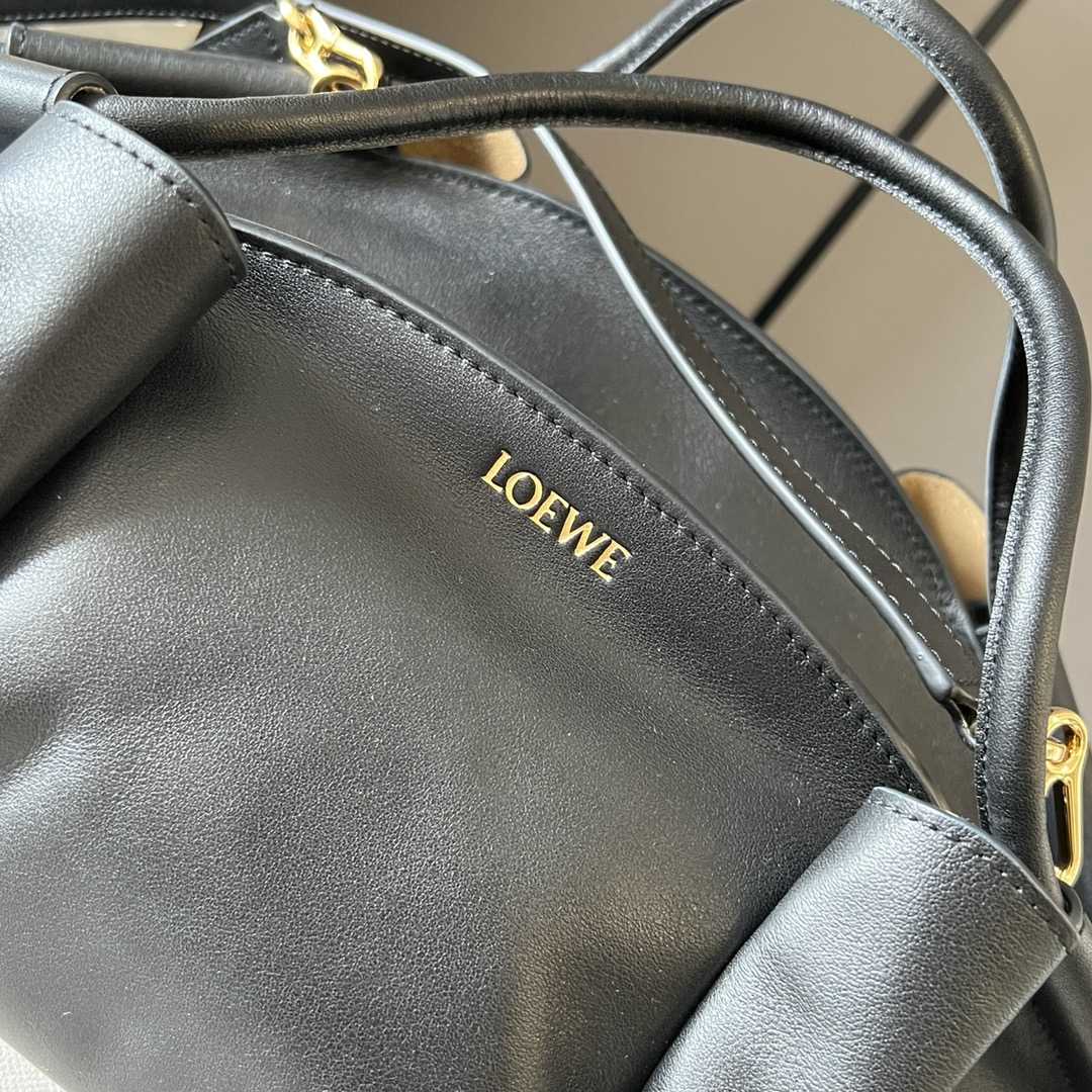Loewe Paseo Bag In Shiny Nappa Calfskin - DopestKickz