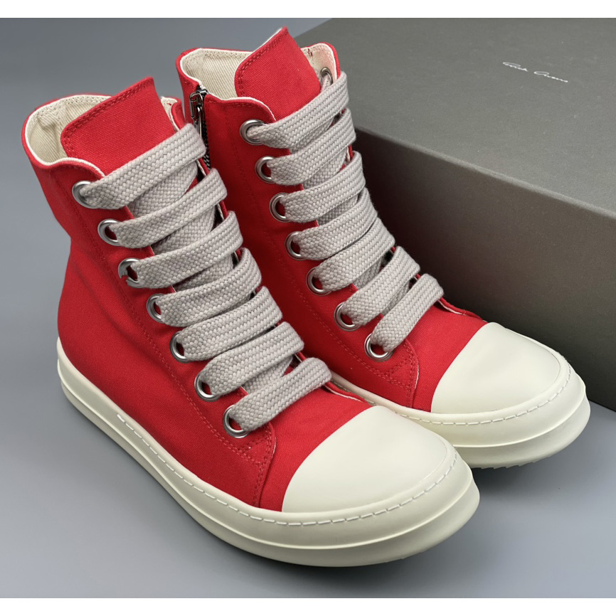 Rick Owens High-Top Sneakers - DopestKickz