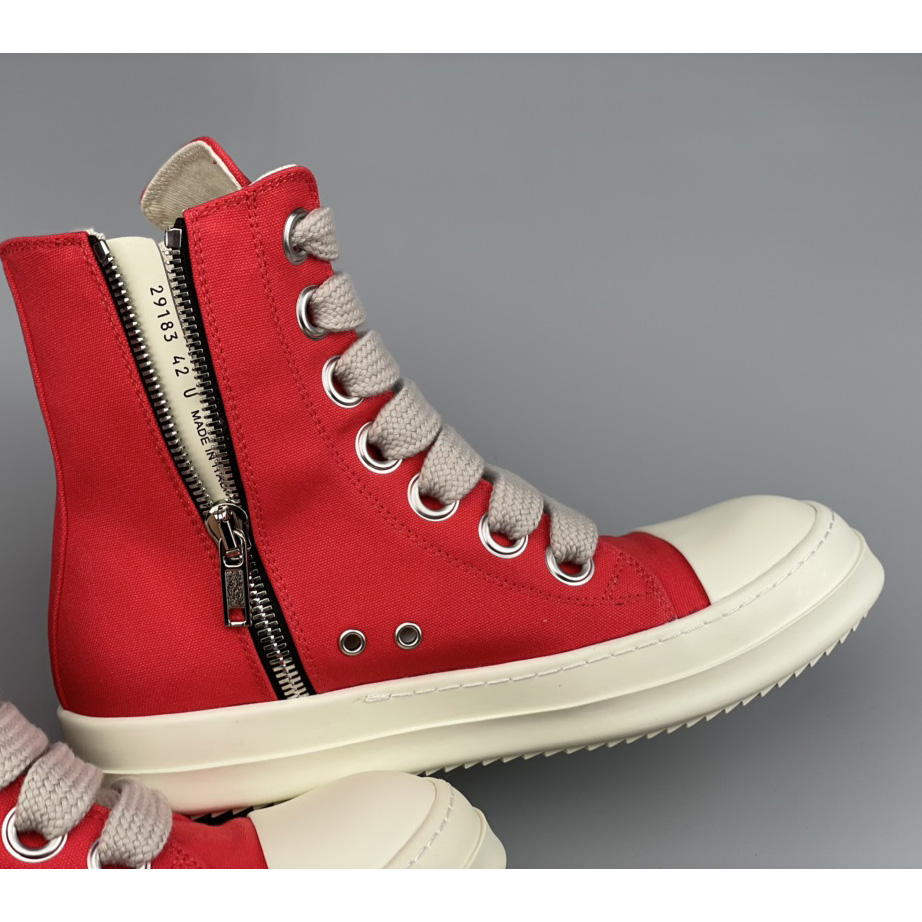 Rick Owens High-Top Sneakers - DopestKickz