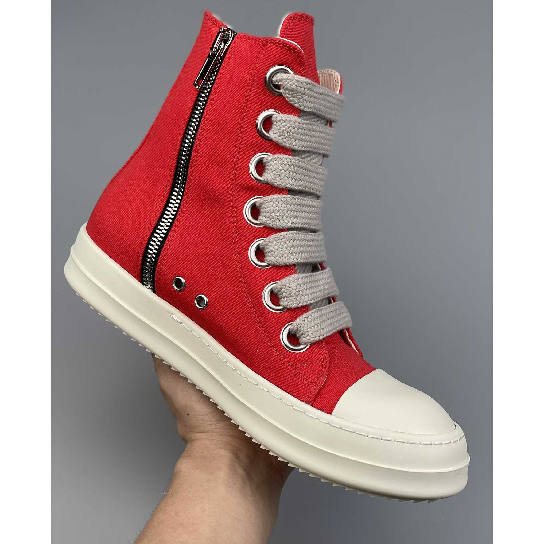 Rick Owens High-Top Sneakers - DopestKickz