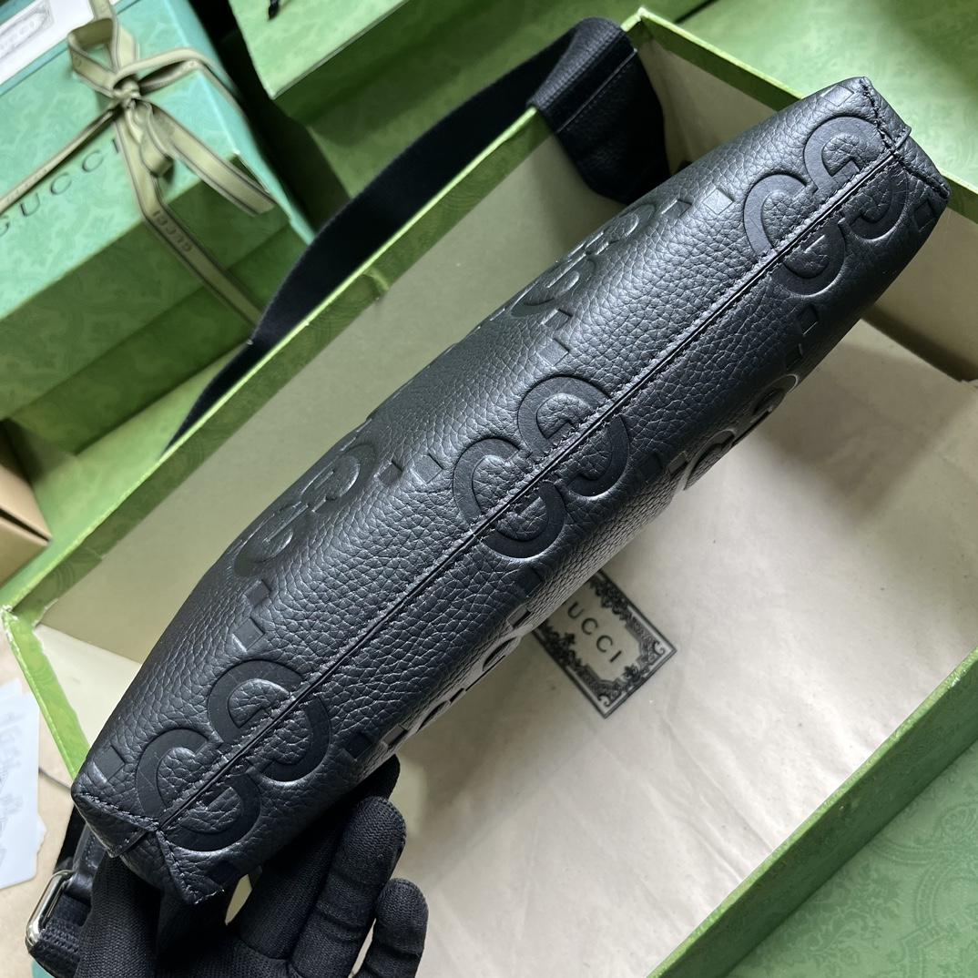 Gucci Jumbo GG Medium Messenger Bag(31-24.5-5cm) - DopestKickz