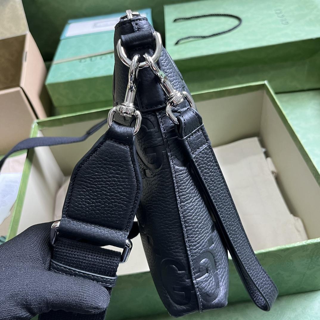 Gucci Jumbo GG Medium Messenger Bag(31-24.5-5cm) - DopestKickz