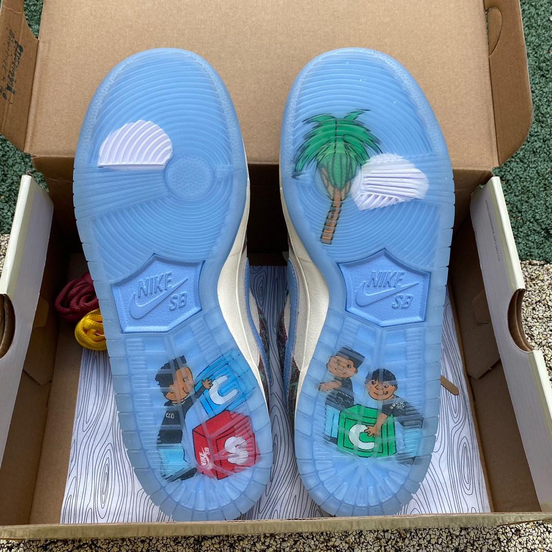 Crenshaw Skate Club x Nike SB Dunk Low Sneaker       FN4193-100 - DopestKickz