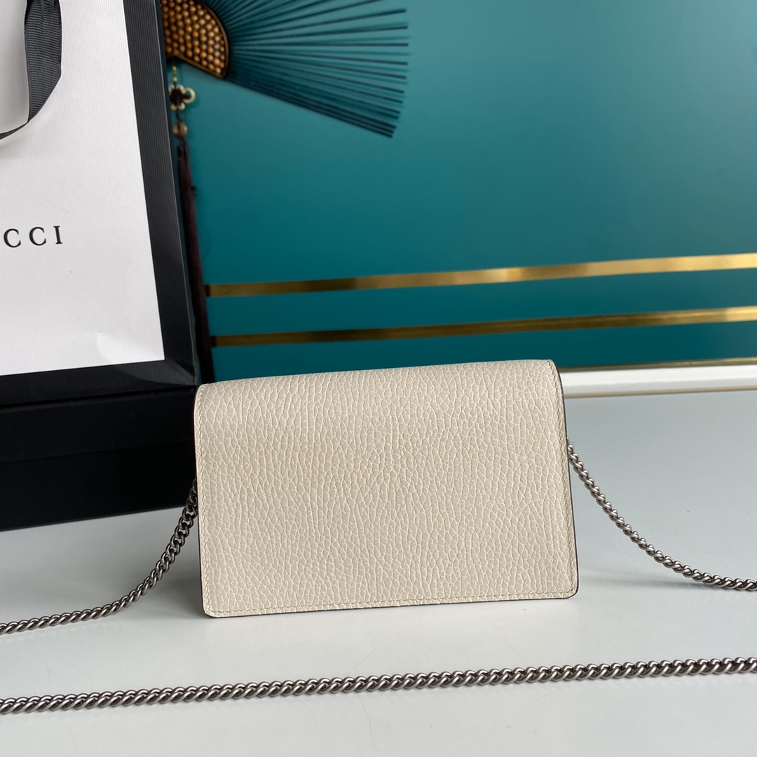 Gucci Dionysus Super Mini Leather Bag(16.5-10-4.5cm)    - DopestKickz