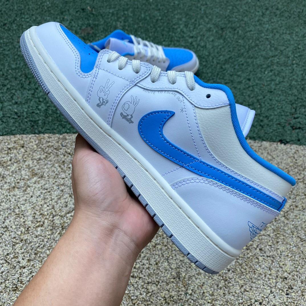 Air Jordan 1 Low AJ1 Sneaker    FJ7219-441 - DopestKickz