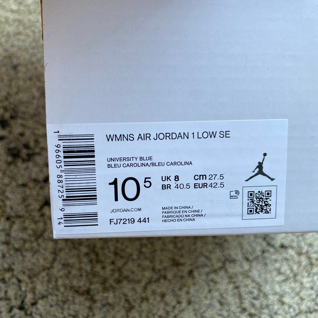 Air Jordan 1 Low AJ1 Sneaker    FJ7219-441 - DopestKickz