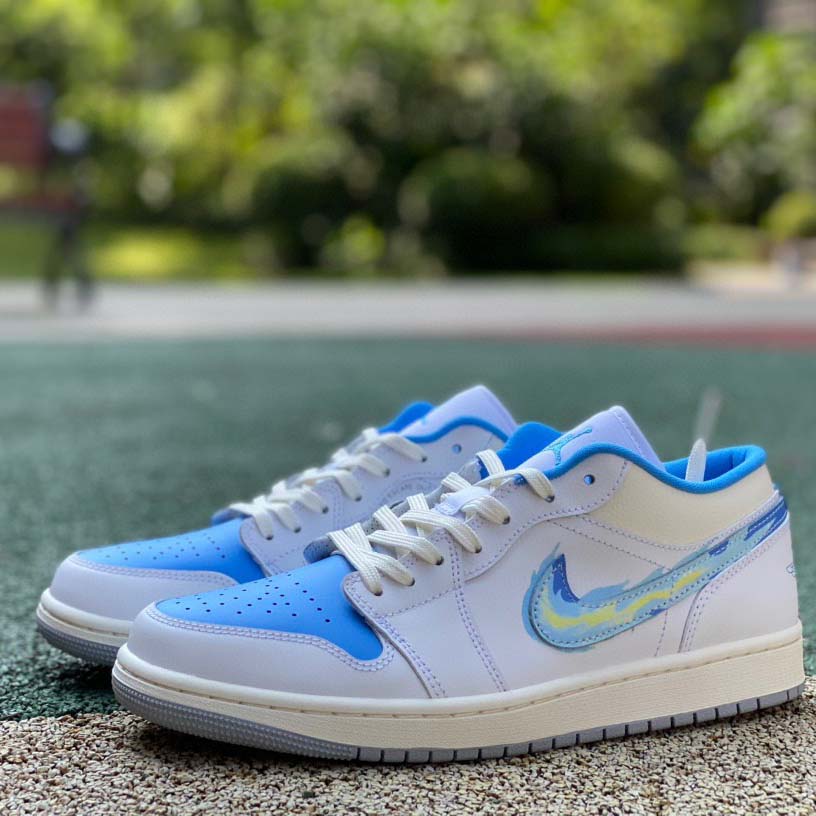 Air Jordan 1 Low AJ1 Sneaker    FJ7219-441 - DopestKickz