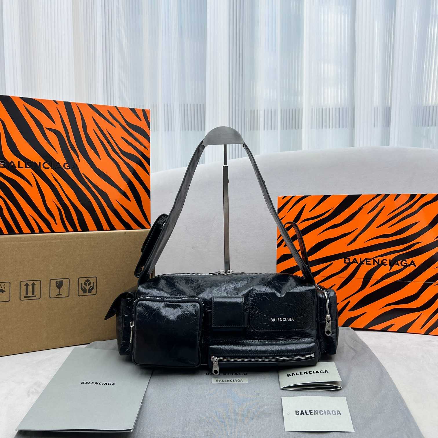 Balenciaga Superbusy Small Sling Pocket Bag (30x14x12cm) - DopestKickz