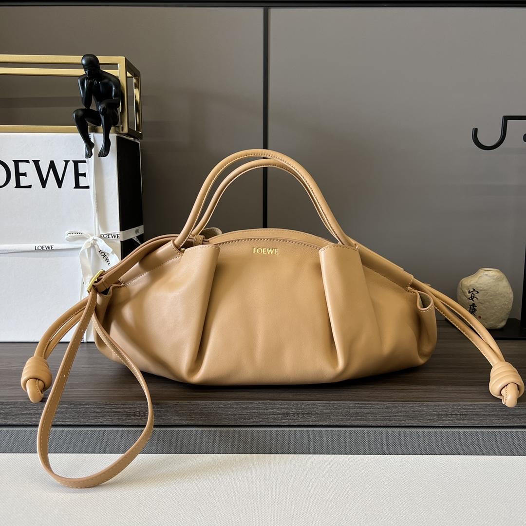 Loewe Paseo Bag In Shiny Nappa Calfskin - DopestKickz