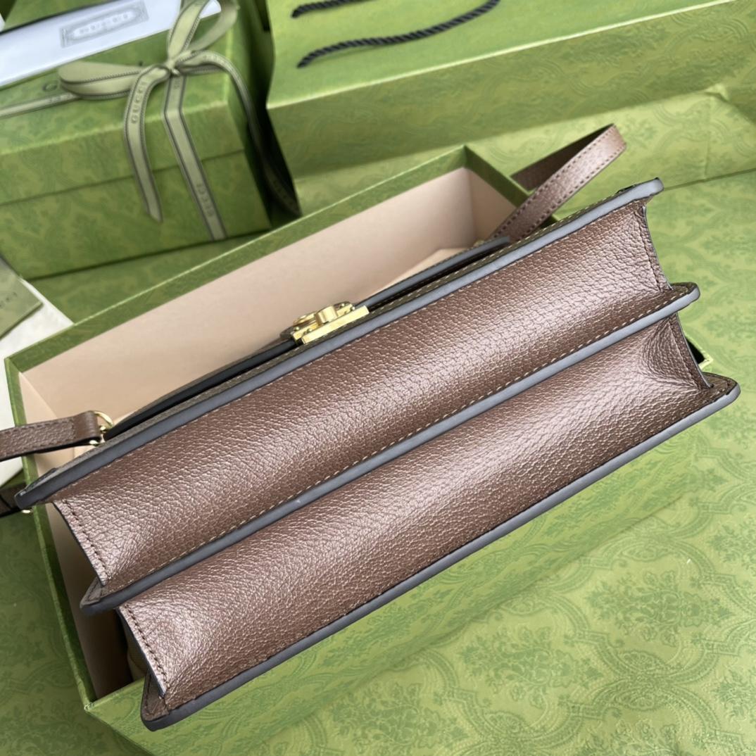 Gucci Ophidia GG Small Top Handle Bag(25-17.5-7cm) - DopestKickz