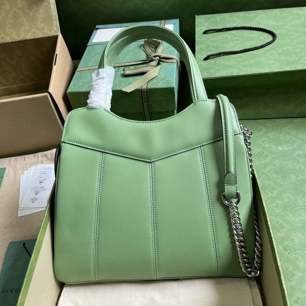 Gucci Petite GG Small Tote Bag (28-21-6.5cm) - DopestKickz