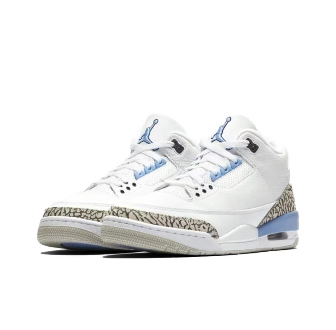 Air Jordan 3 Retro Unc Basketball Shoes   CT8532-104 - DopestKickz