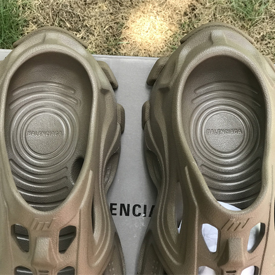Balenciaga HD Mule In Dark Beige  - DopestKickz