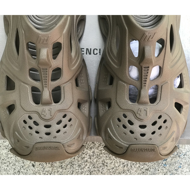 Balenciaga HD Mule In Dark Beige  - DopestKickz