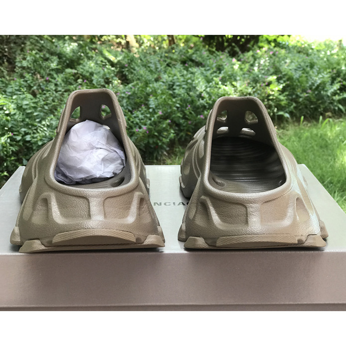 Balenciaga HD Mule In Dark Beige  - DopestKickz