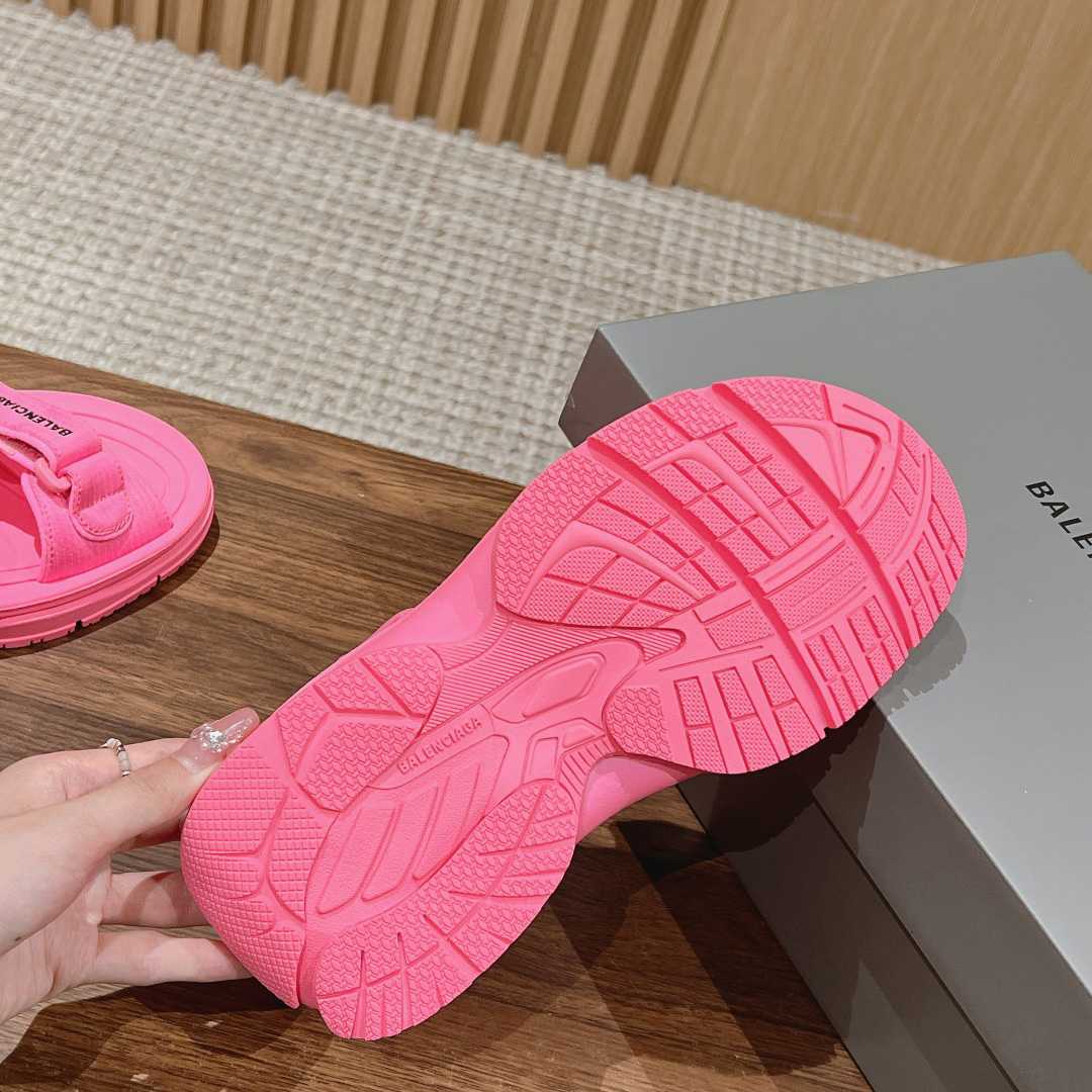Balenciaga Women's Tourist Sandal In Pink - DopestKickz