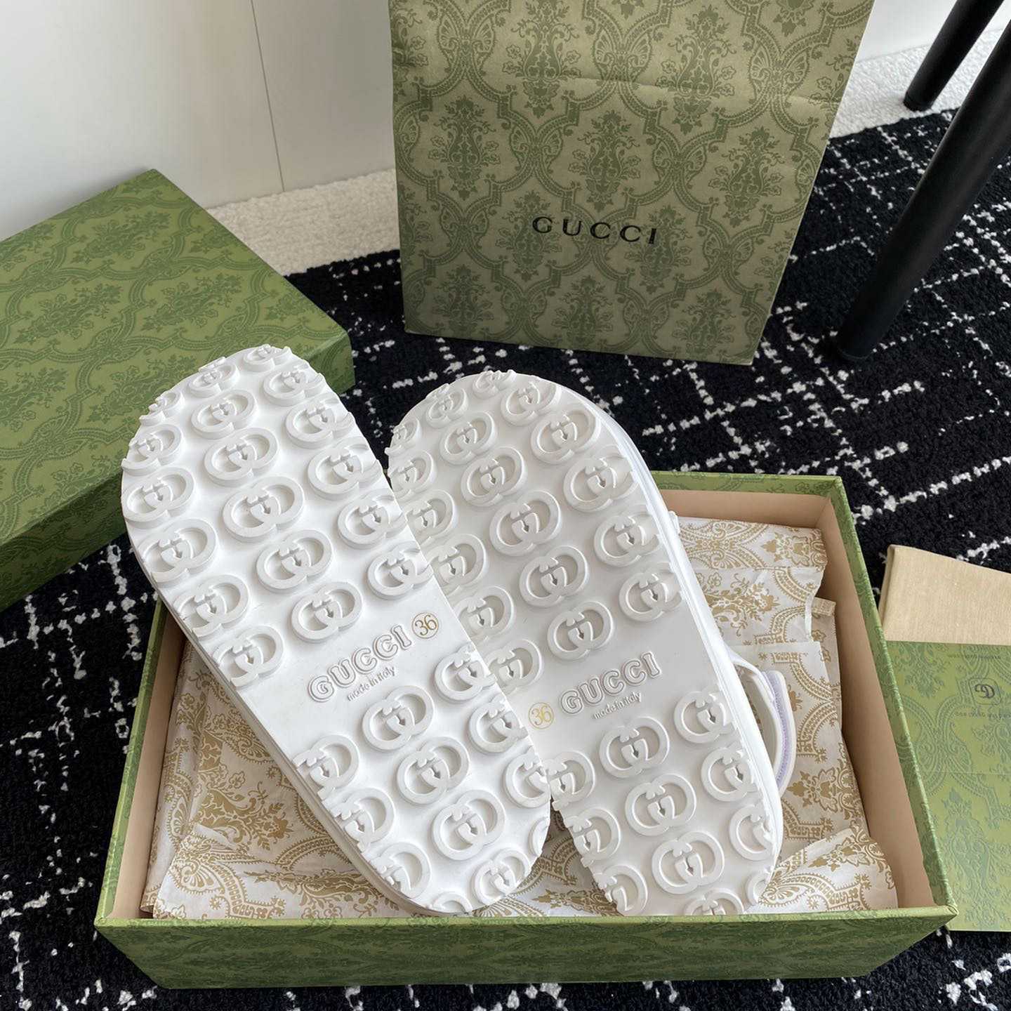 Gucci Horsebit Flatform Sandal - DopestKickz