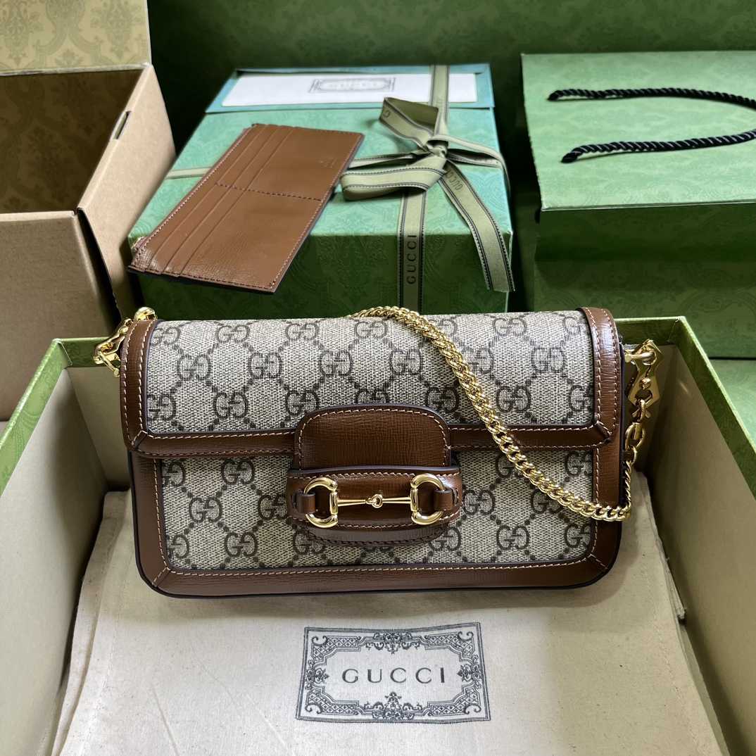 Gucci Horsebit 1955 Mini Bag (21.5x 12.5x 3cm) - DopestKickz