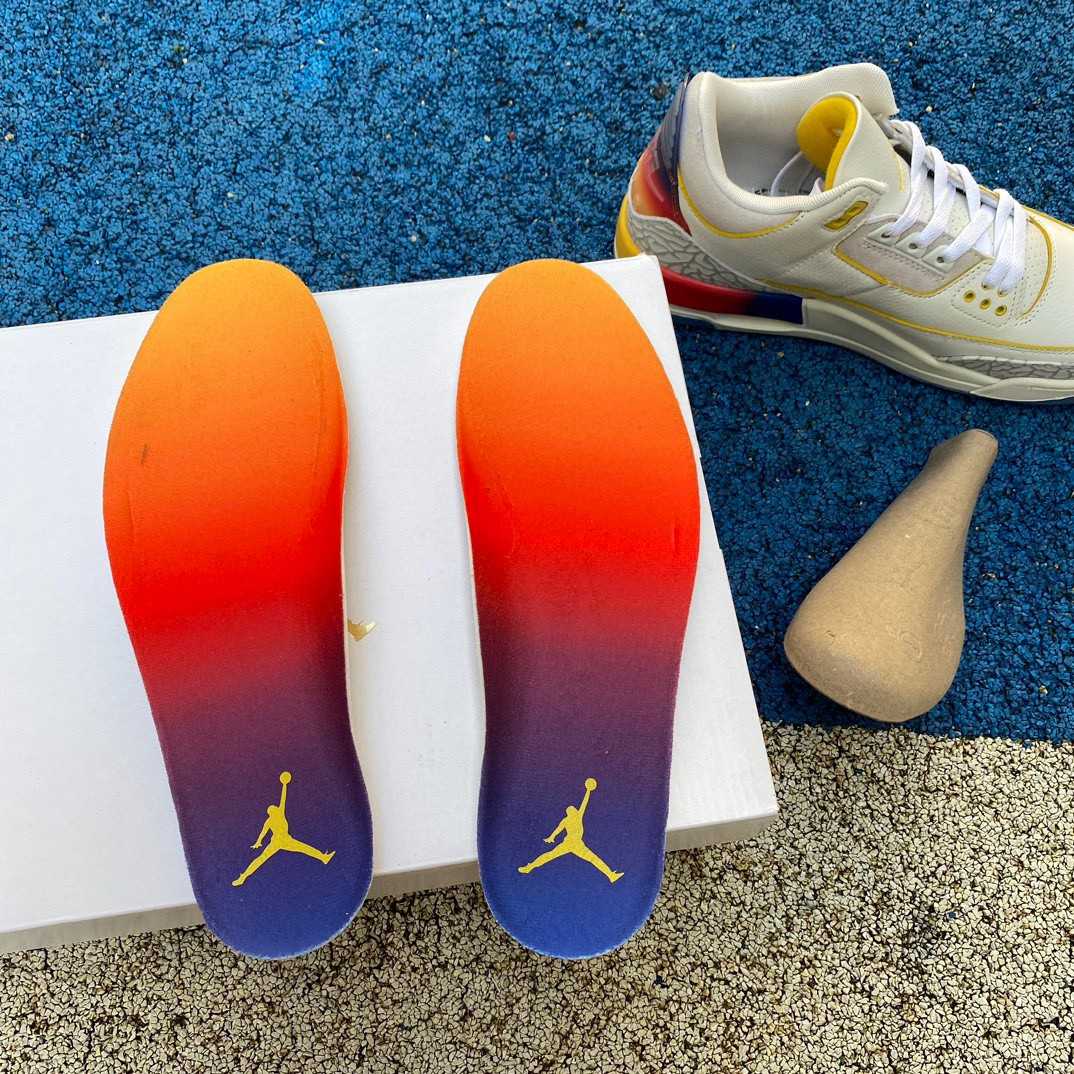 J Balvin x Air Jordan 3  Basketball Shoes   FN0344-901 - DopestKickz