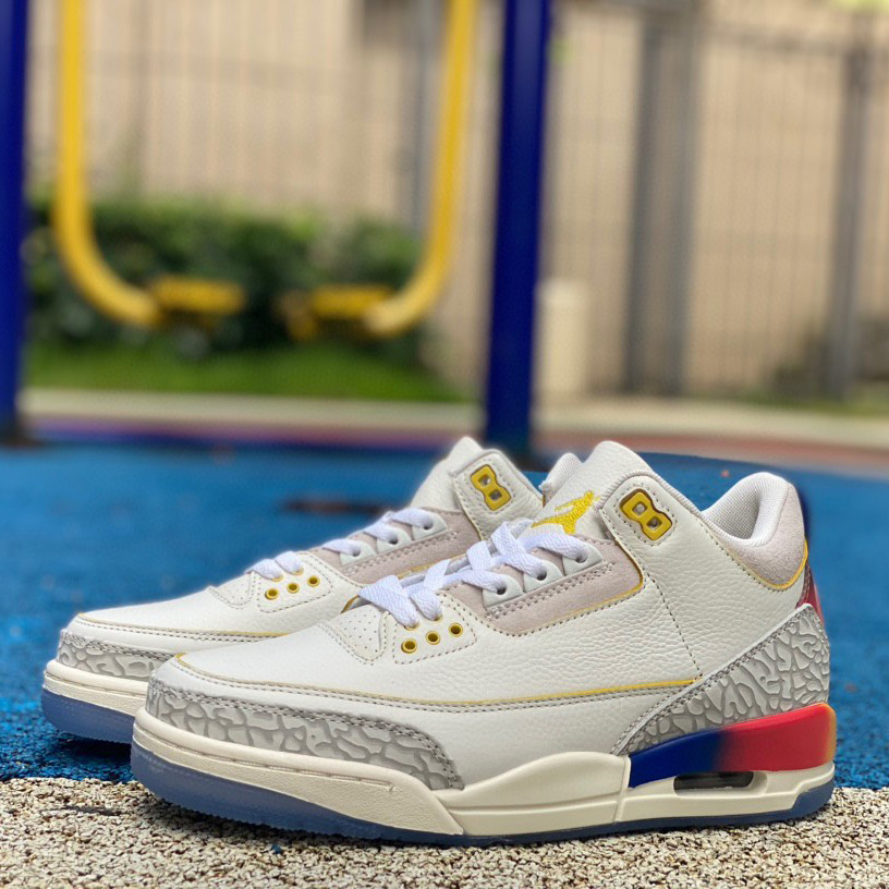 J Balvin x Air Jordan 3  Basketball Shoes   FN0344-901 - DopestKickz