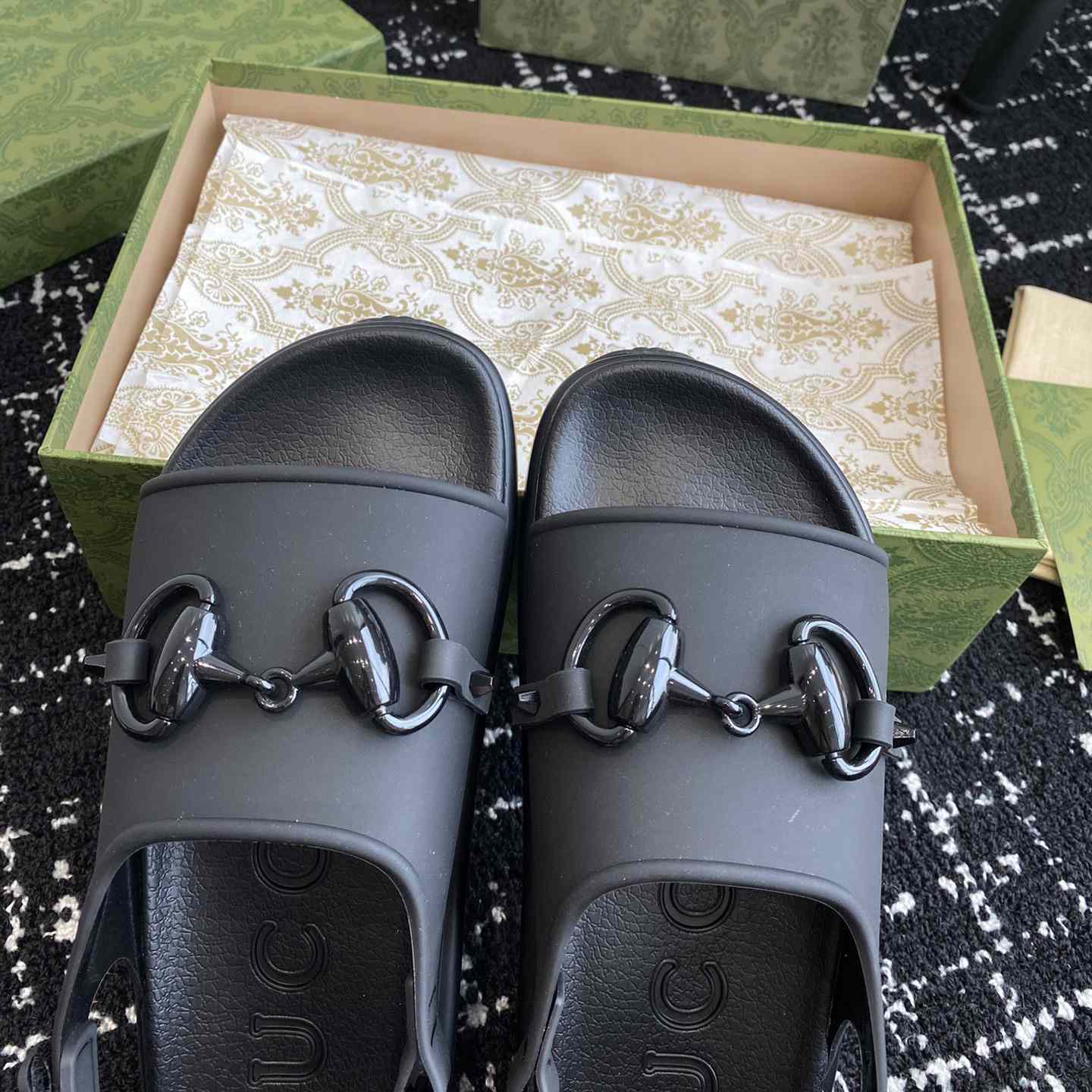 Gucci Horsebit Flatform Sandal - DopestKickz