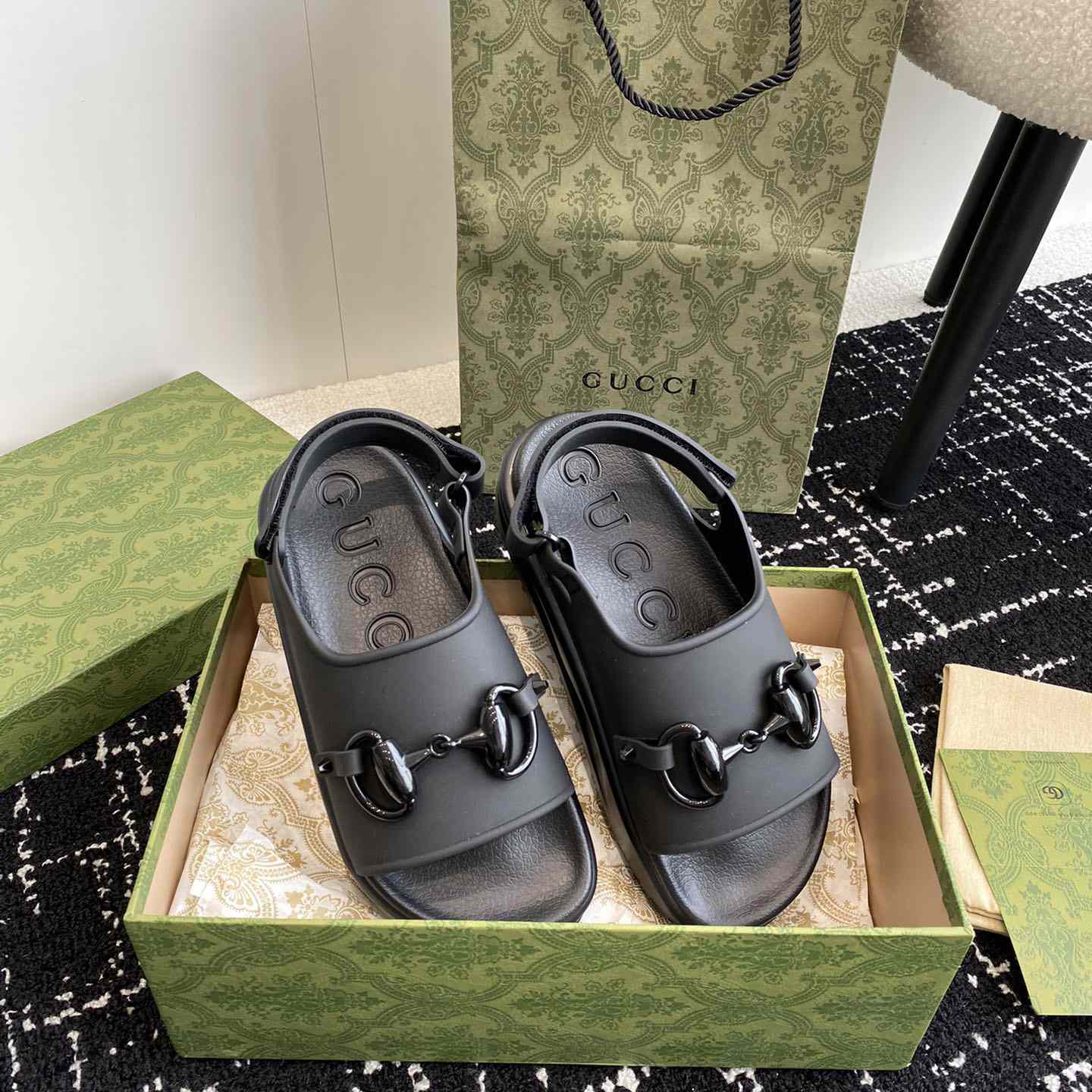 Gucci Horsebit Flatform Sandal - DopestKickz