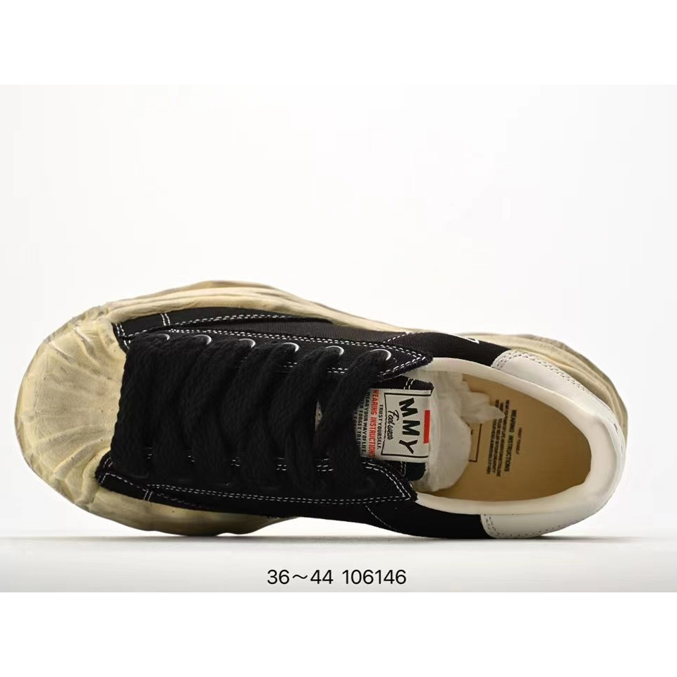 Maison Mihara Yasuhiro Original Sole Canvas Low Sneakers - DopestKickz