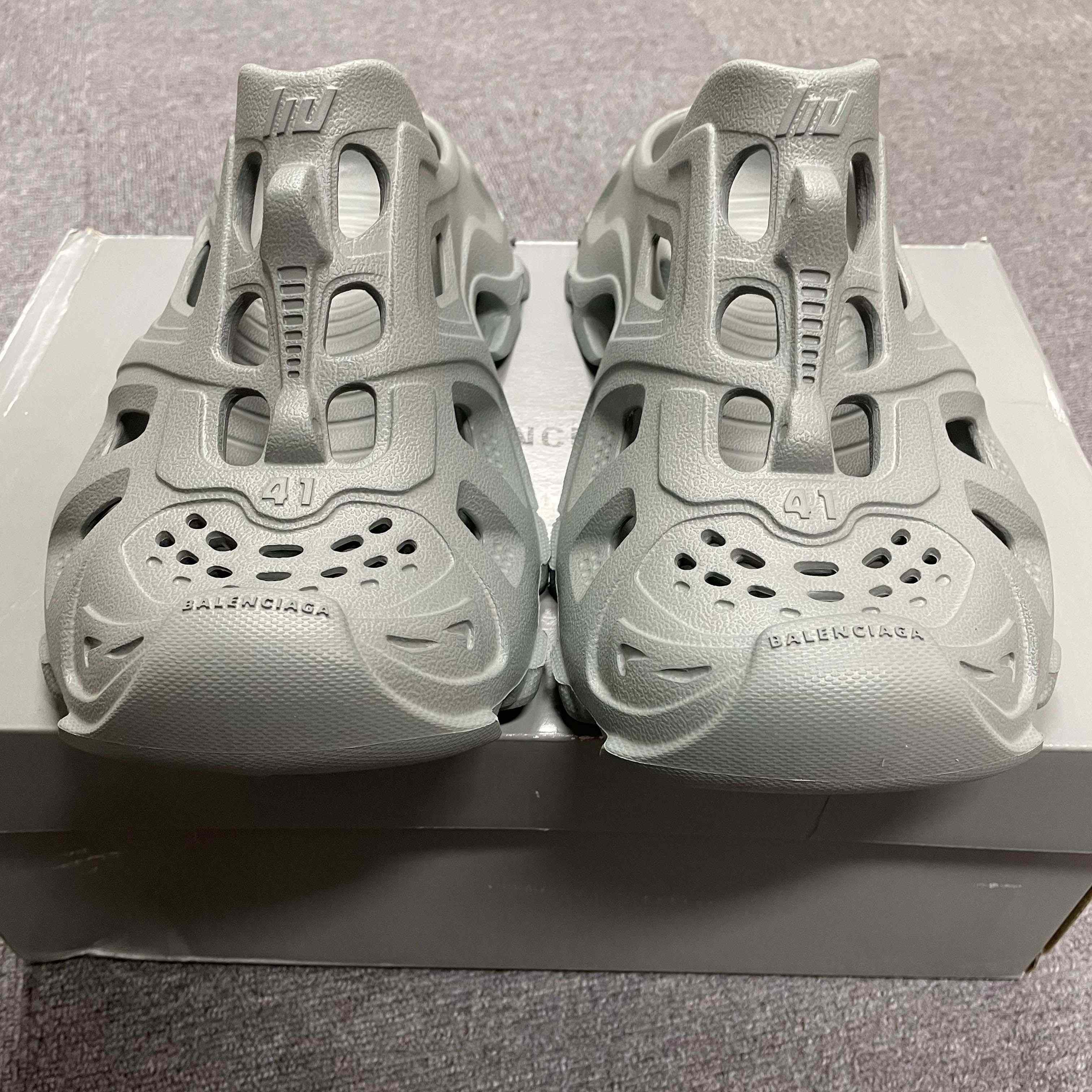 Balenciaga HD Mule In Grey  - DopestKickz