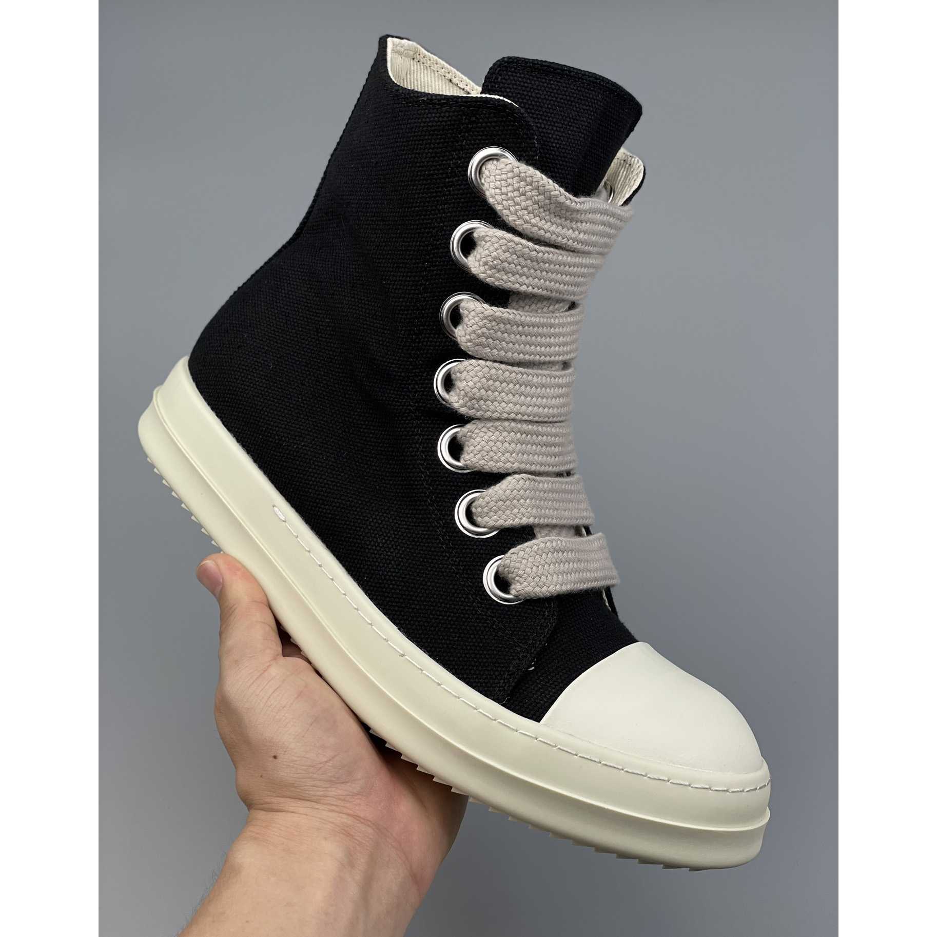 Rick Owens High-Top Sneakers - DopestKickz