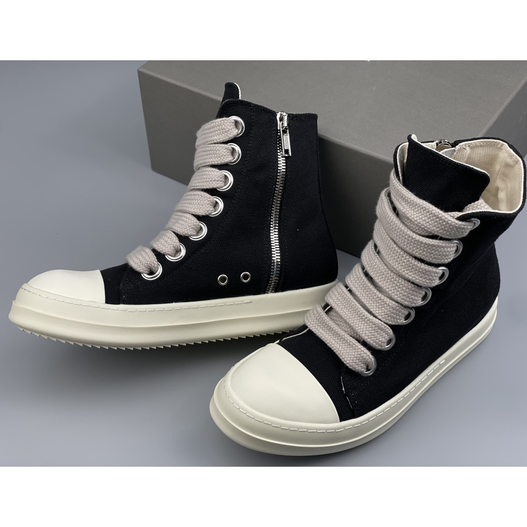 Rick Owens High-Top Sneakers - DopestKickz