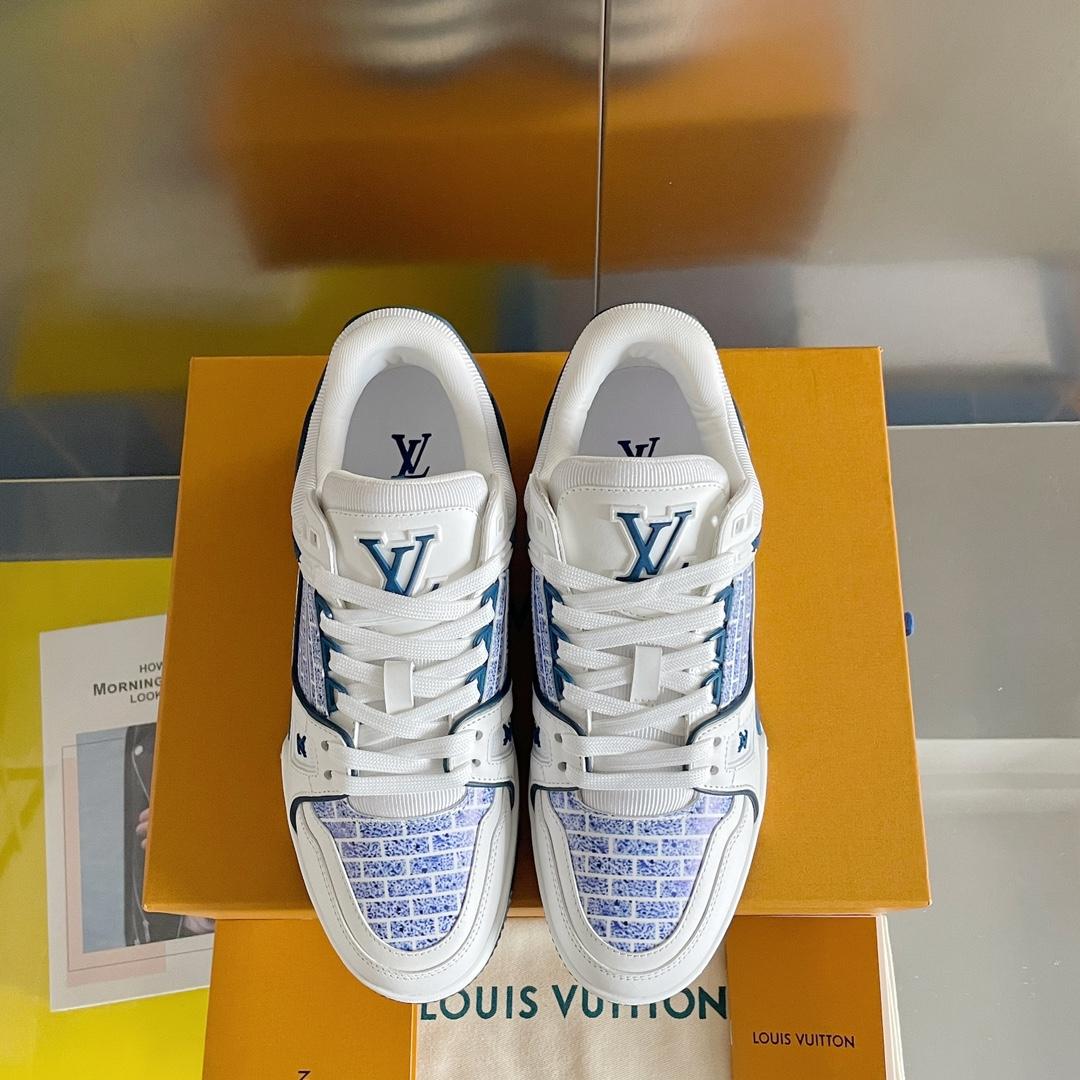 Louis Vuitton LV Trainer Sneaker        - DopestKickz