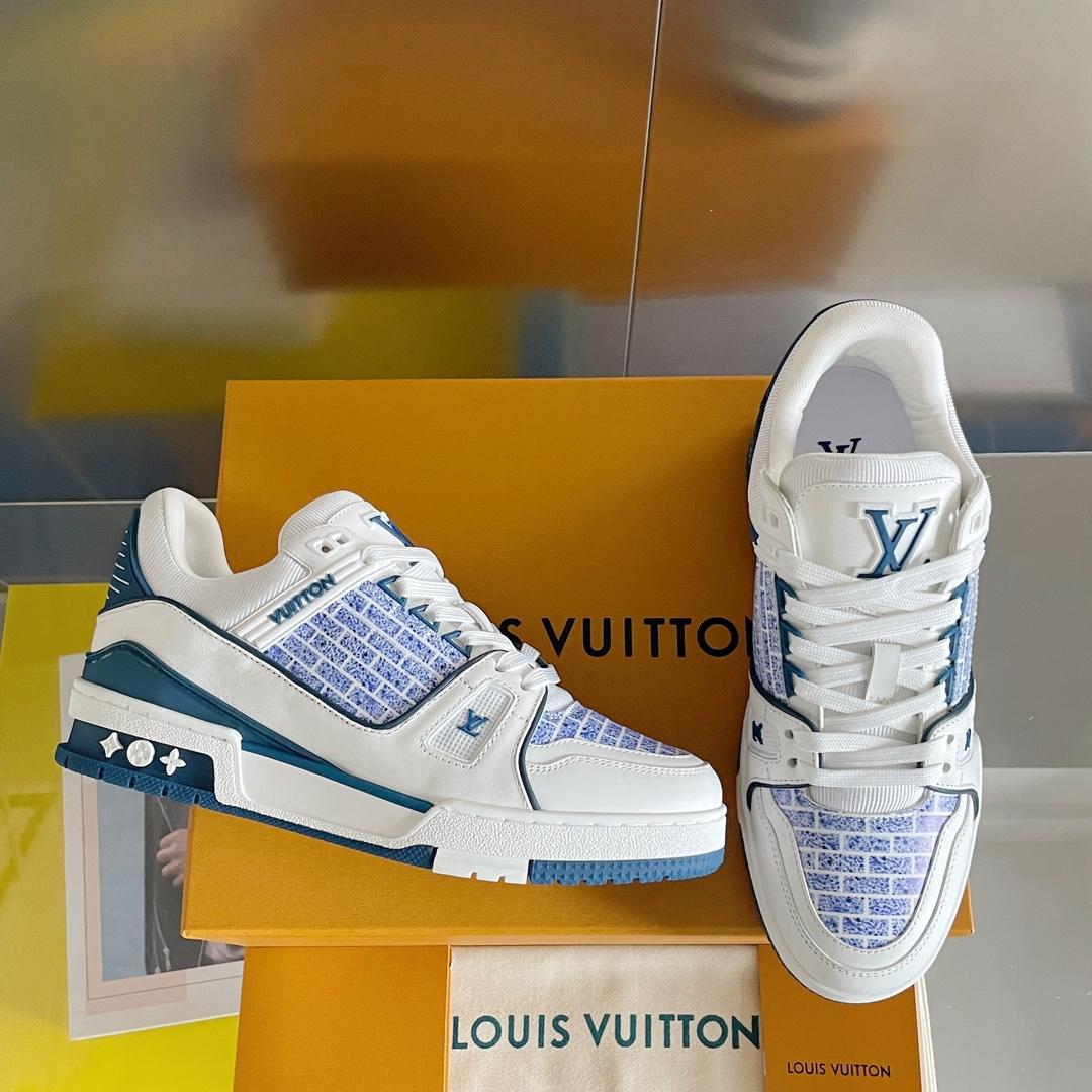 Louis Vuitton LV Trainer Sneaker        - DopestKickz