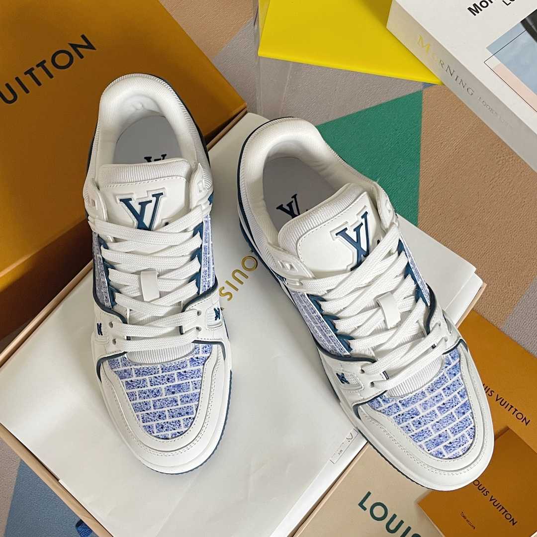Louis Vuitton LV Trainer Sneaker        - DopestKickz