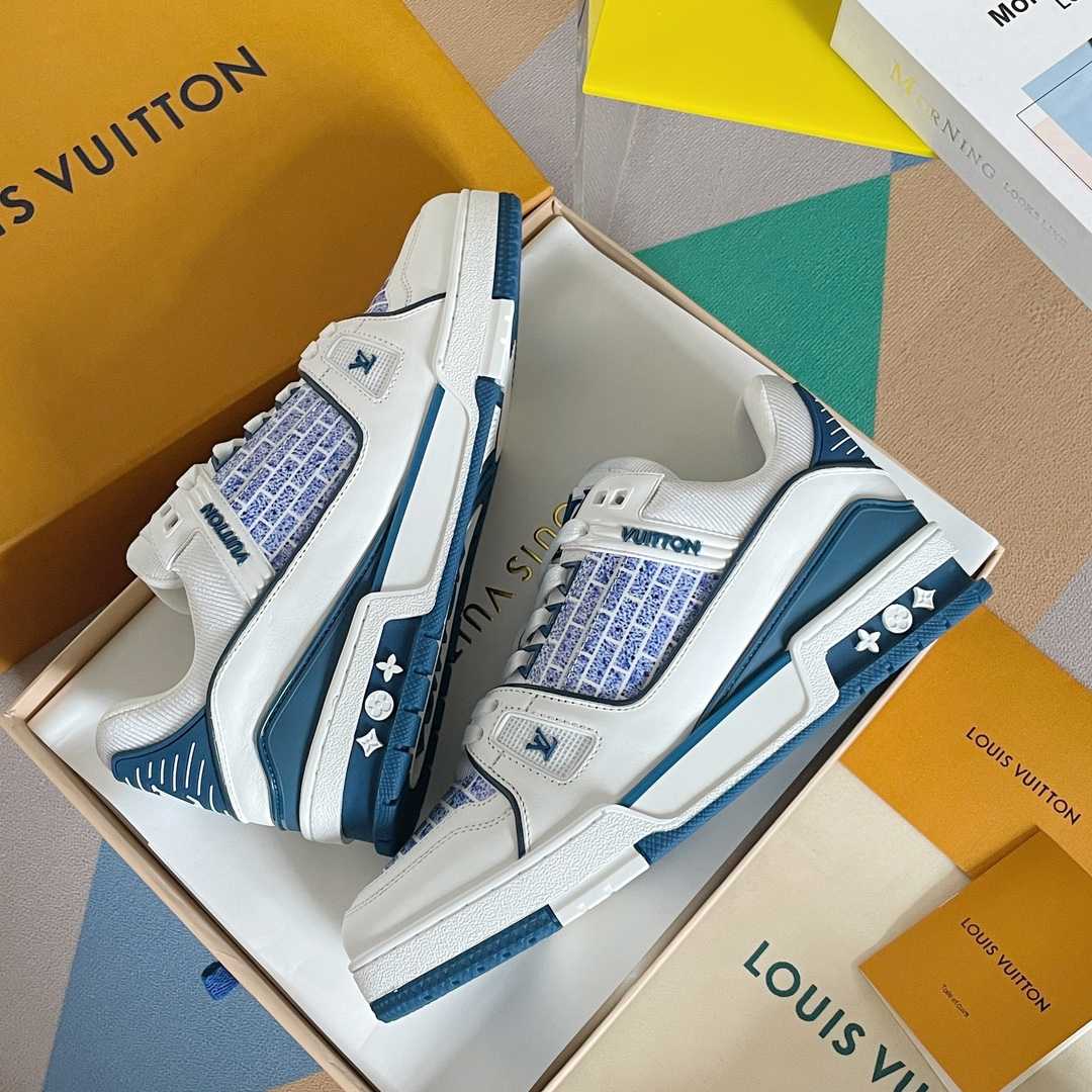 Louis Vuitton LV Trainer Sneaker        - DopestKickz